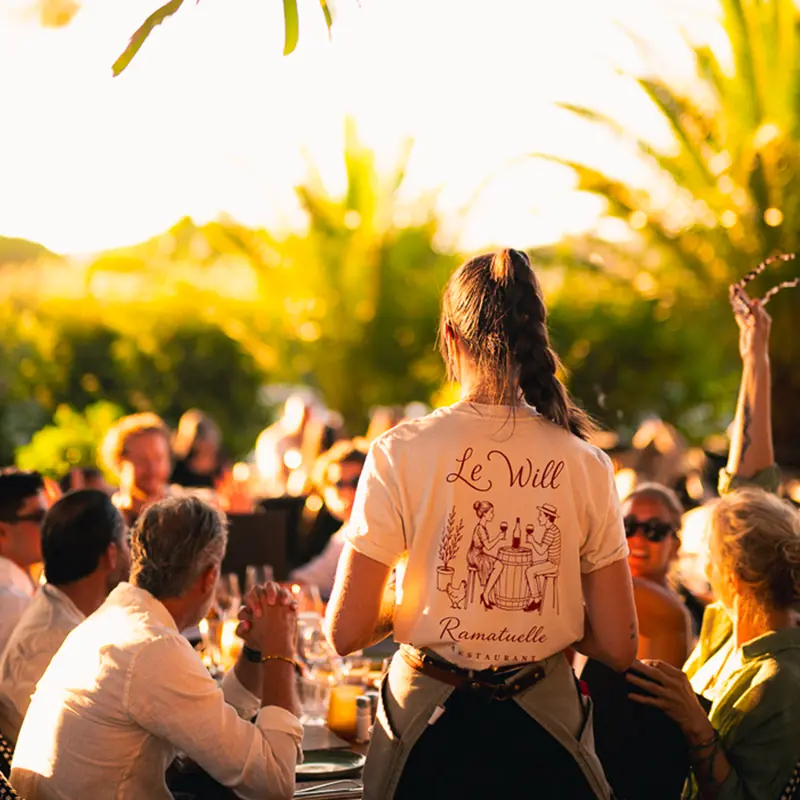 Terrasse du Will au cœur des vignes