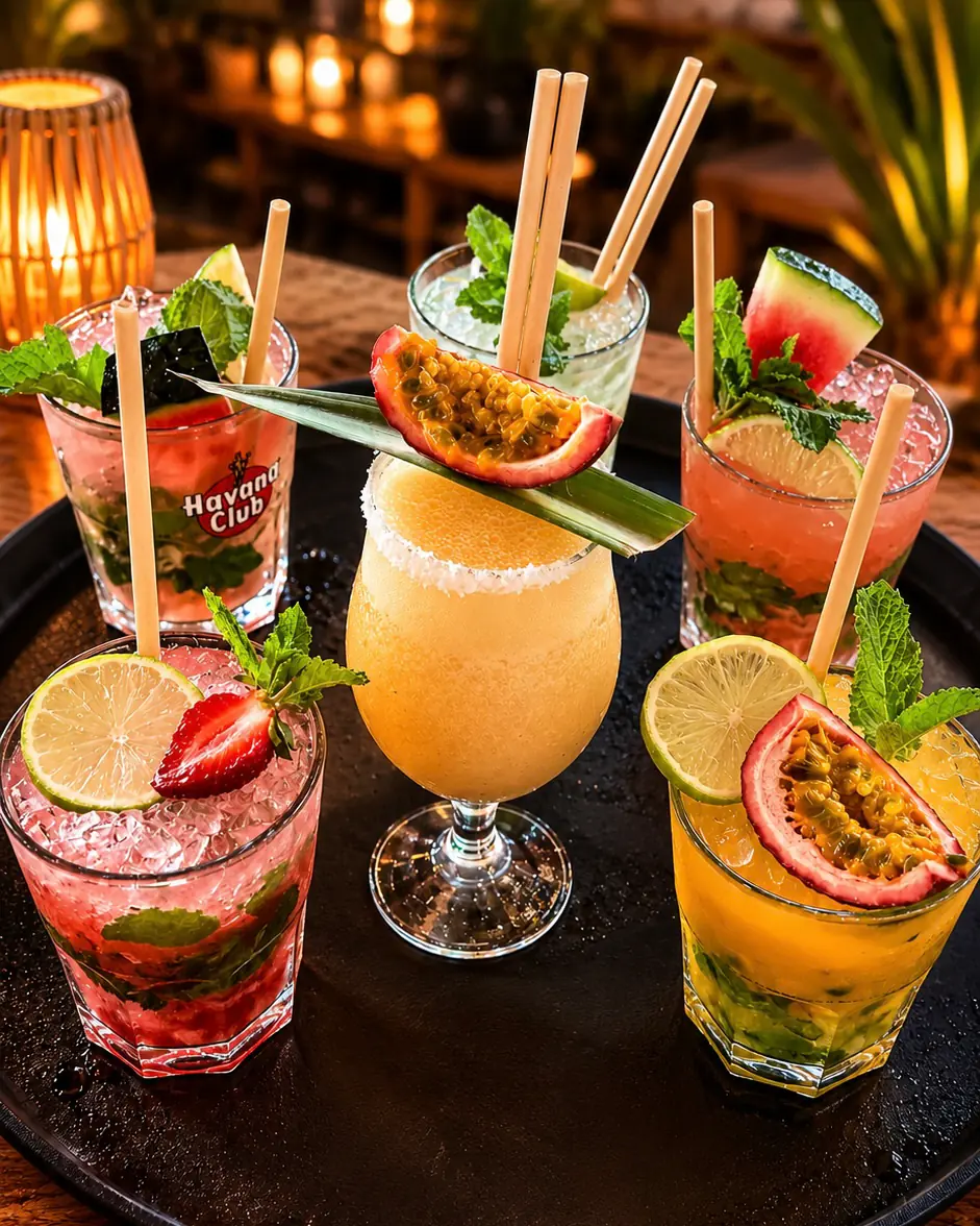 Plateau de cocktails fruités by Vaness